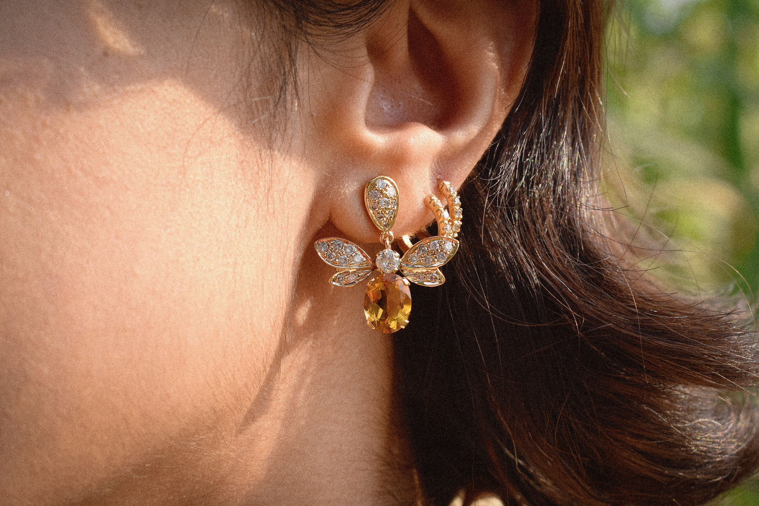 Queen Pollinator Earrings
